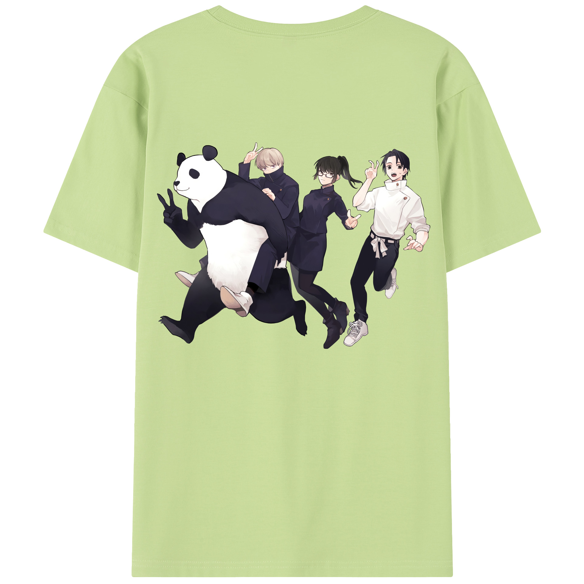 （画像用） 呪術廻戦 Jujutsu Kaisen 綿100％半袖Tシャツ（背面プリント）